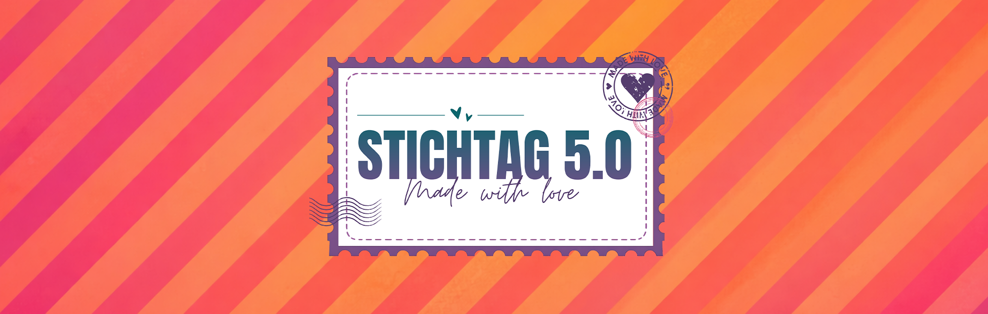 Nähdels Stichtag Banner